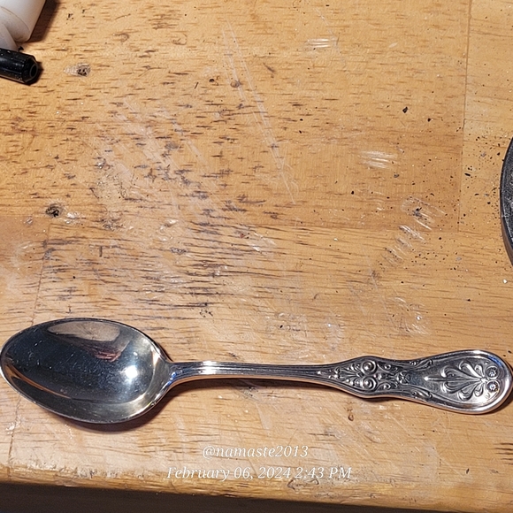 1870 Tiffany & Company Saratoga Spoon Ring in Sterling Silver Luxury Vintage #80 - Picture 4 of 16